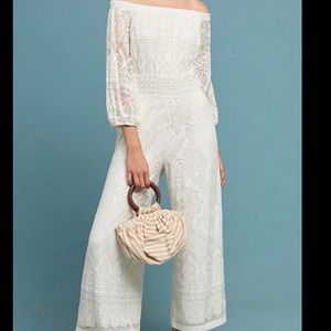 Farm Rio Elliot Off-Shoulder Jumpsuit